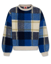 AO 76 VIOLETA BLAIR PLAID SWEATER
